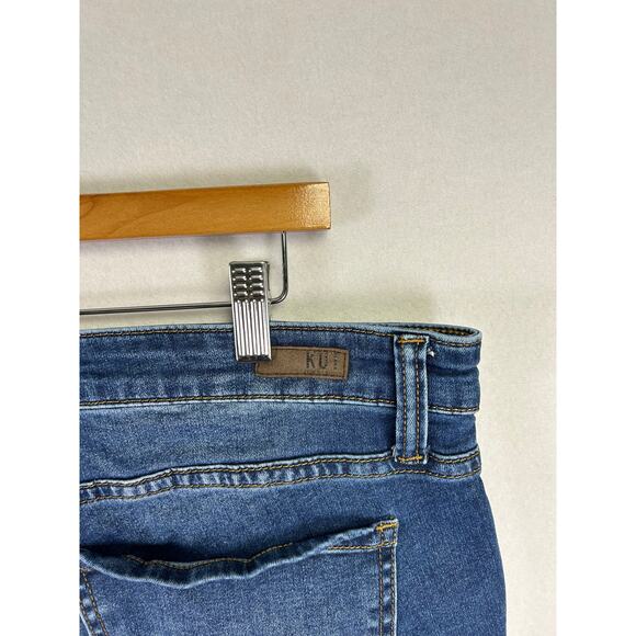 Kut From The Kloth Dark Wash Boyfriend Jeans - Size 16 W Denim Basics - Picture 9 of 13